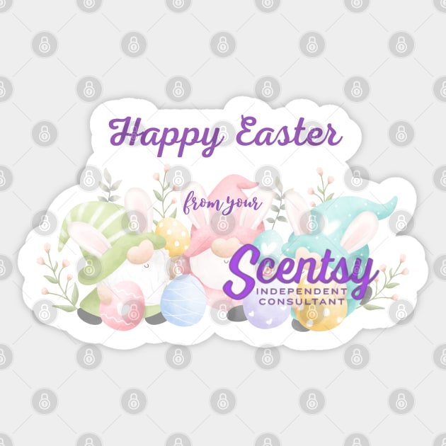 happy easter scentsy greetings Sticker by scentsySMELL